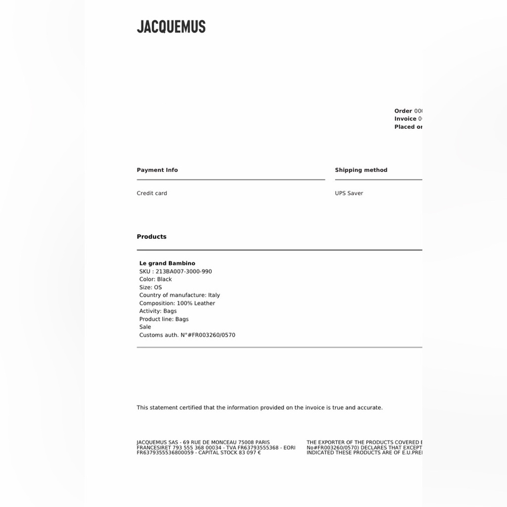 Jacquemus Le Grand / large Bambino - Picture 10 of 10